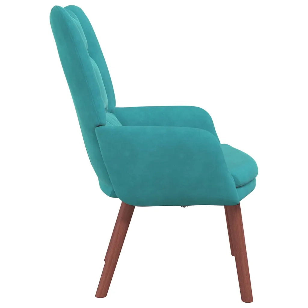 poltrona Turchese 63 x 67 x 94 cm Velluto 42001812
