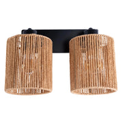 Lampada Da Parete APP1824-2W Nature Black