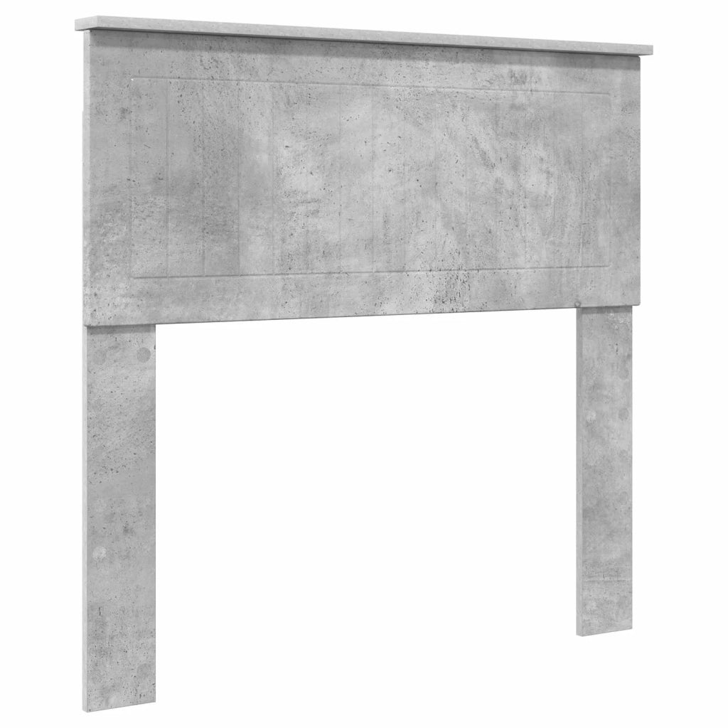 Struttura del letto con cassetto-Giroletto con contenitore-Rete del Letto Grigio cemento 90 x 200 cm 445599