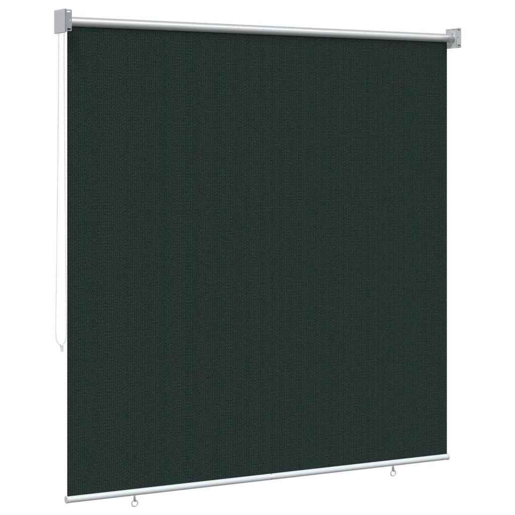 Tenda a Rullo Esterno Blocco UV 90% Verde Scuro 140 x 140 cm 42036016