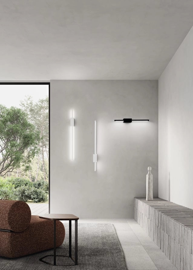 AGOS APPPLIQUE A LED BIANCO 12W 3000K 860LM H.60CM