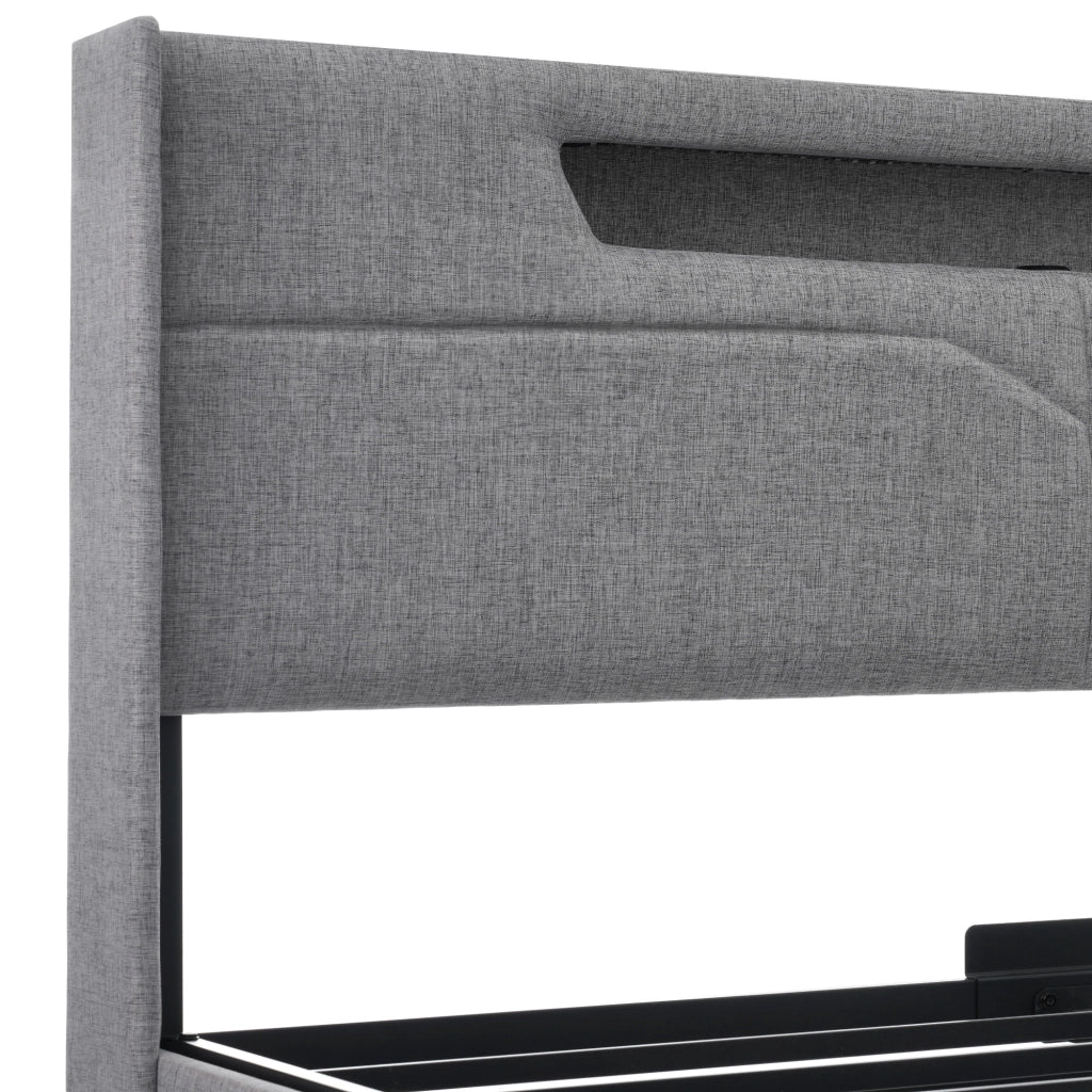 Letto matrimoniale 140x200 con illuminazione LED
