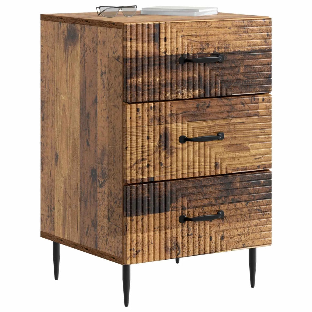 Armadio da Notte Legno antico 43 x 41 x 66,5 cm 894793