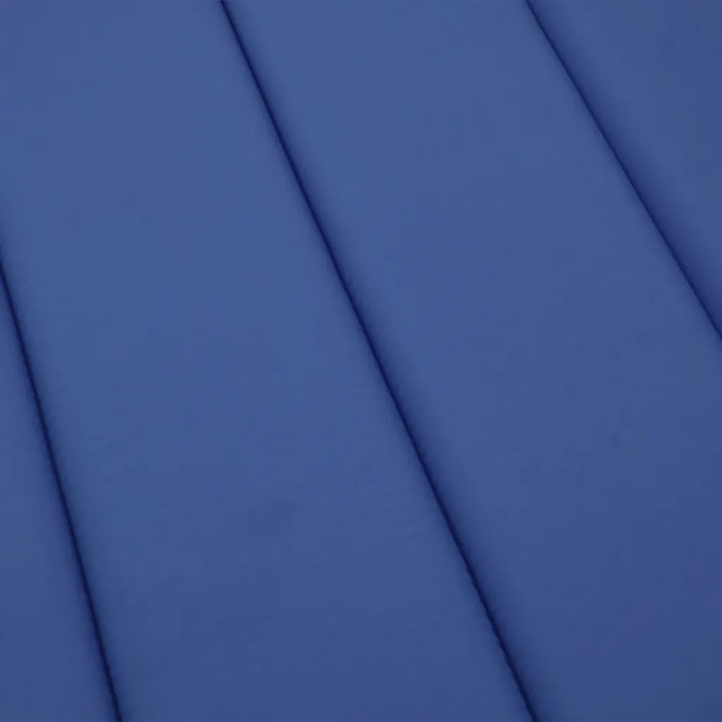 Cuscino per sedie | Cuscino per Lettino Blu Reale 200x70x3 cm in Tessuto Oxford