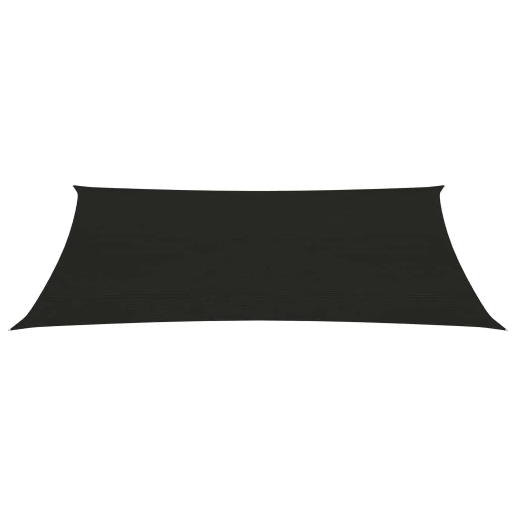Telo tenda a vela parasole 160 g/m² 4 x 6 m HDPE nero 02_0009216
