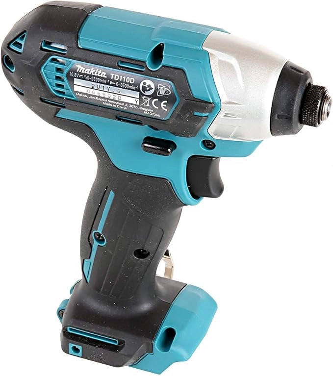 Avvitatore ad impulsi 1/4" Makita a batteria 12V 110nm solo macchina - TD110DZ