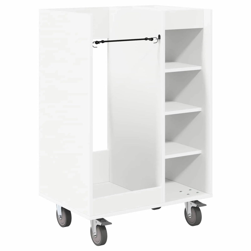 Armadio per Golf con ruota Tinta unita Bianco 65 x 45 x 98 cm CFW2531407