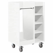 Armadio per Golf con ruota Tinta unita Bianco 65 x 45 x 98 cm CFW2531407