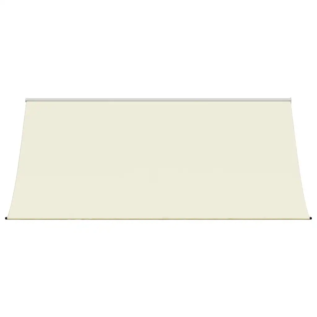 Tenda da Sole Retrattile-Tenda parasole per Patio Crema 300x150 cm in Tessuto e Acciaio