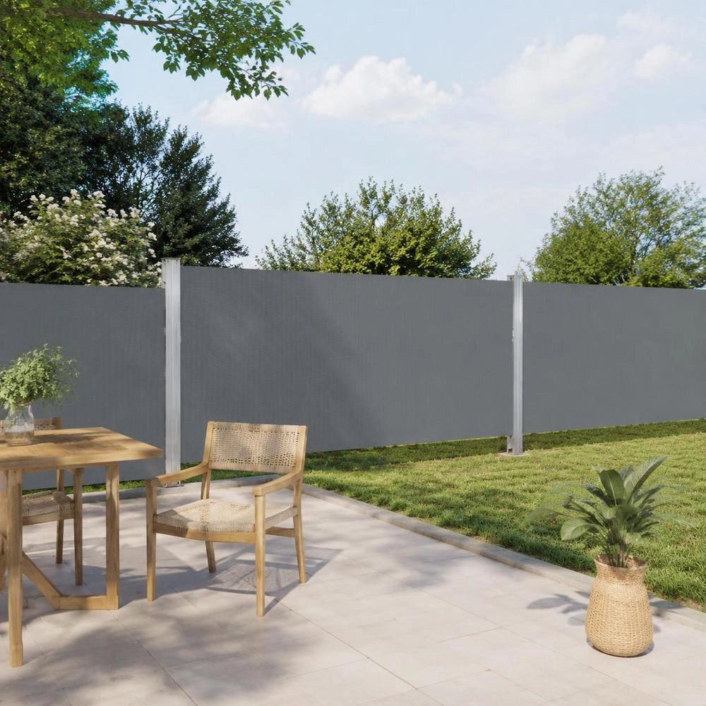 Extendable Side Awning, Anthracite, 180x1200 Cm