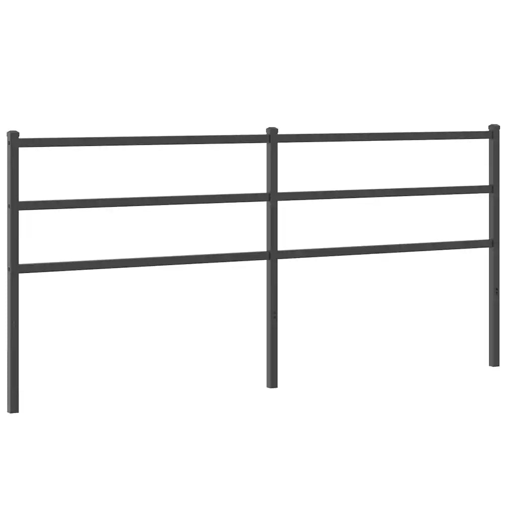 Testiera di Ricambio in Metallo Nero 193 cm 355402