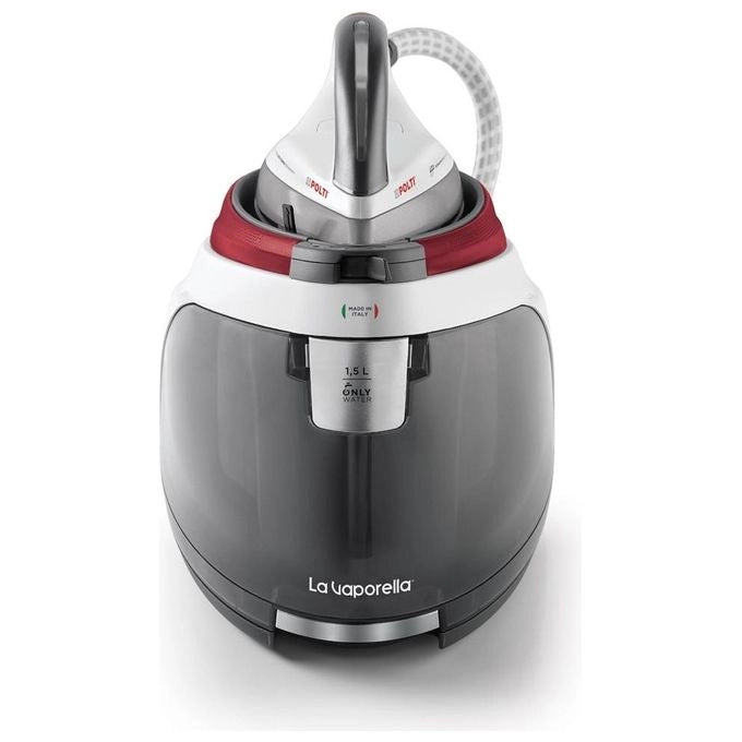 Polti XM82C Ferro da stiro a secco e a vapore Alluminio 2350 W Grigio, Rosso