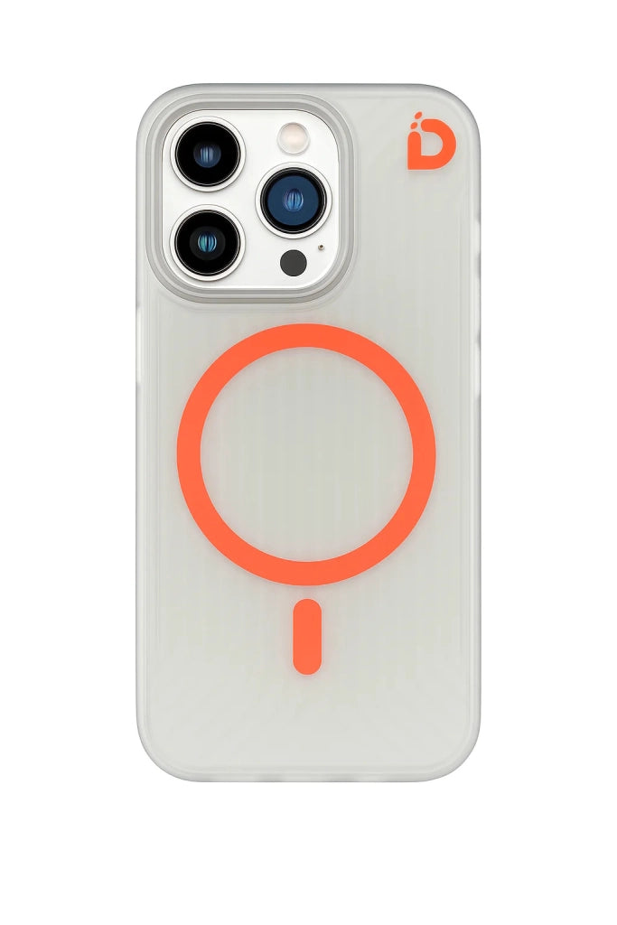 IDUDE COVER TANK MAGSAFE NEON IPHONE 16 PRO ARANCIONE