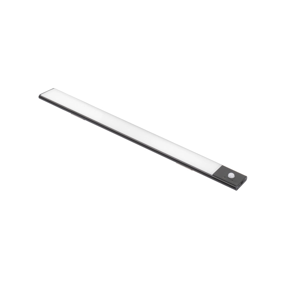 Applique LED Kaus Black ricaricabile via USB con sensore di movimento
