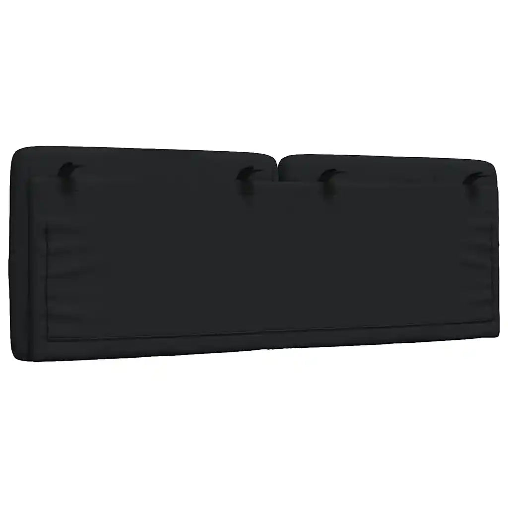 Cuscino Testiera Nero 140 cm in Tessuto 4019221