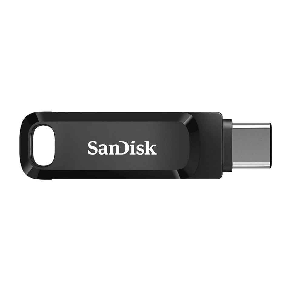 Chiavetta USB SanDisk Ultra Dual Drive Go da 64 GB USB Type-A / USB Type-C 3.2 Gen 1 (3.1 Gen 1) nera