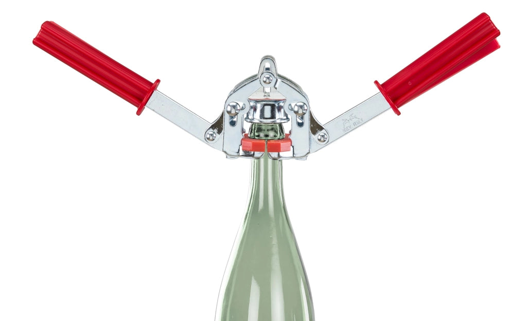 Turabottiglie a 2 Mani Tappi Corona D 26 mm