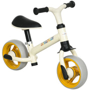 Bici Senza Pedali Bambini ¨C Minimal ¨C Bianco e Arancione 66.5x34x47 cm
