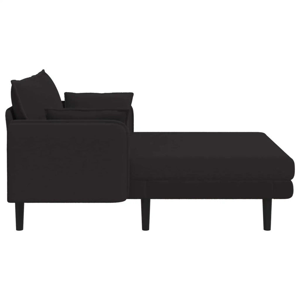 Chaise longue oversize Nero Bouclé 42048071