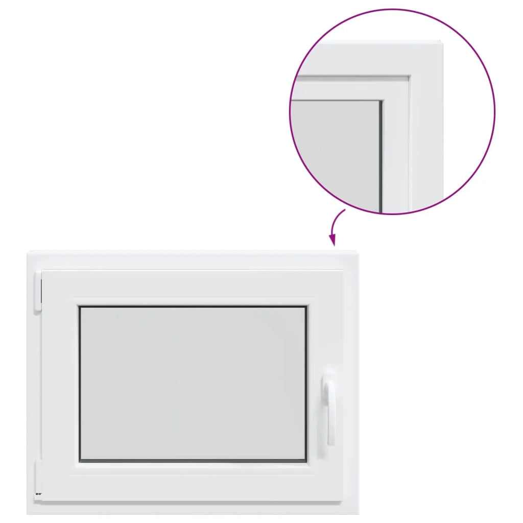 Finestra per Soffitta RISOR 70 x 50 cm PVC e Vetro 42047819