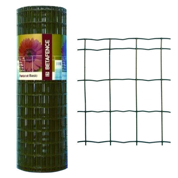 BETAFENCE GTFA-OFOK-00425K70XG70 Pantanet Basic Rete elettrosaldata zincata e plasticata 104 cm x 25 m colore Verde