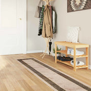 Runner Tappeto MARSA Nero 50 x 450 cm Poliestere e PVC 42023329
