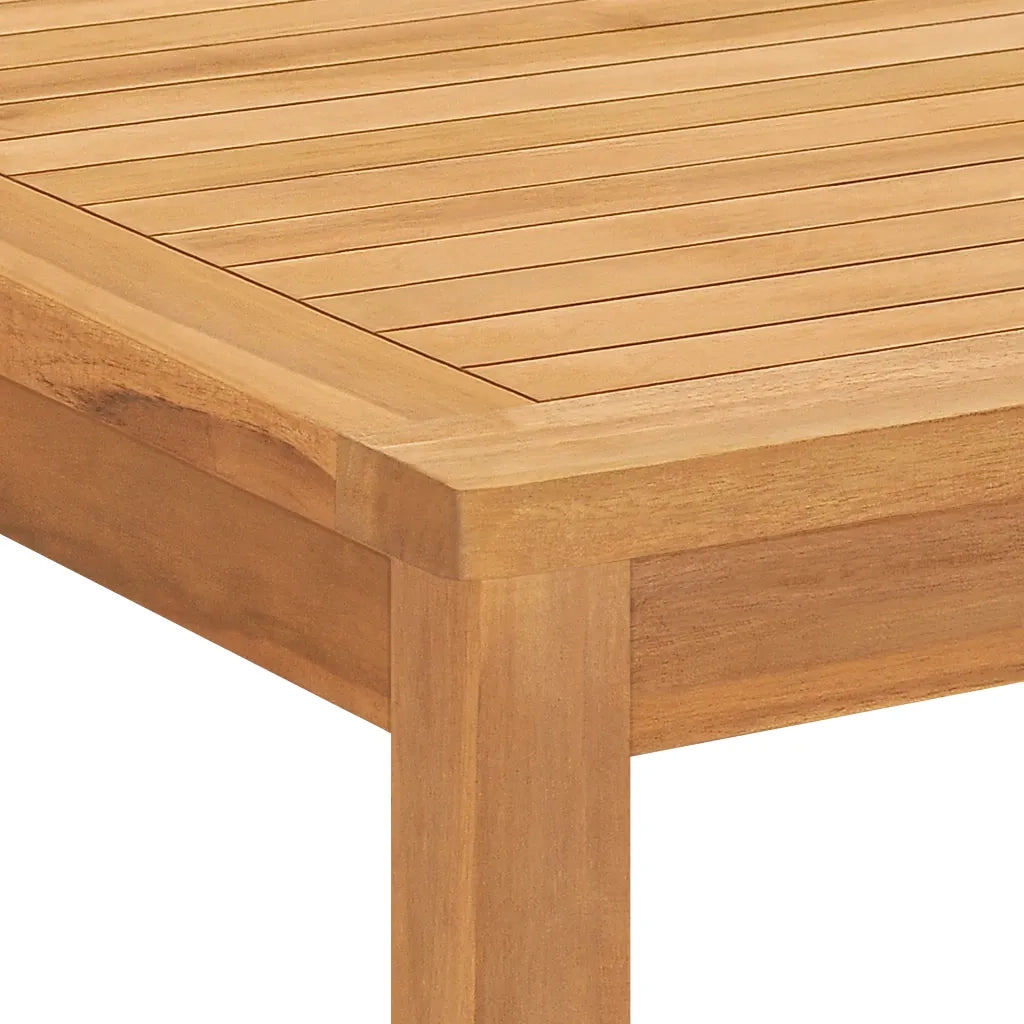 Set da Pranzo per Giardino 5 pz in Legno Massello di Teak 3157917