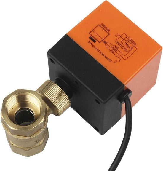 Ventilatore a sfera elettrico 2 vie AC 220 V in rame
