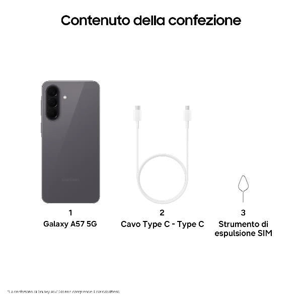 Galaxy a57 8+256gb gray ee - SM-A576BZADEEE
