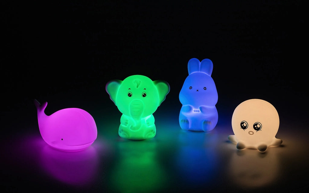 Lampada notturna coniglio LED RGB bianca Rabalux
