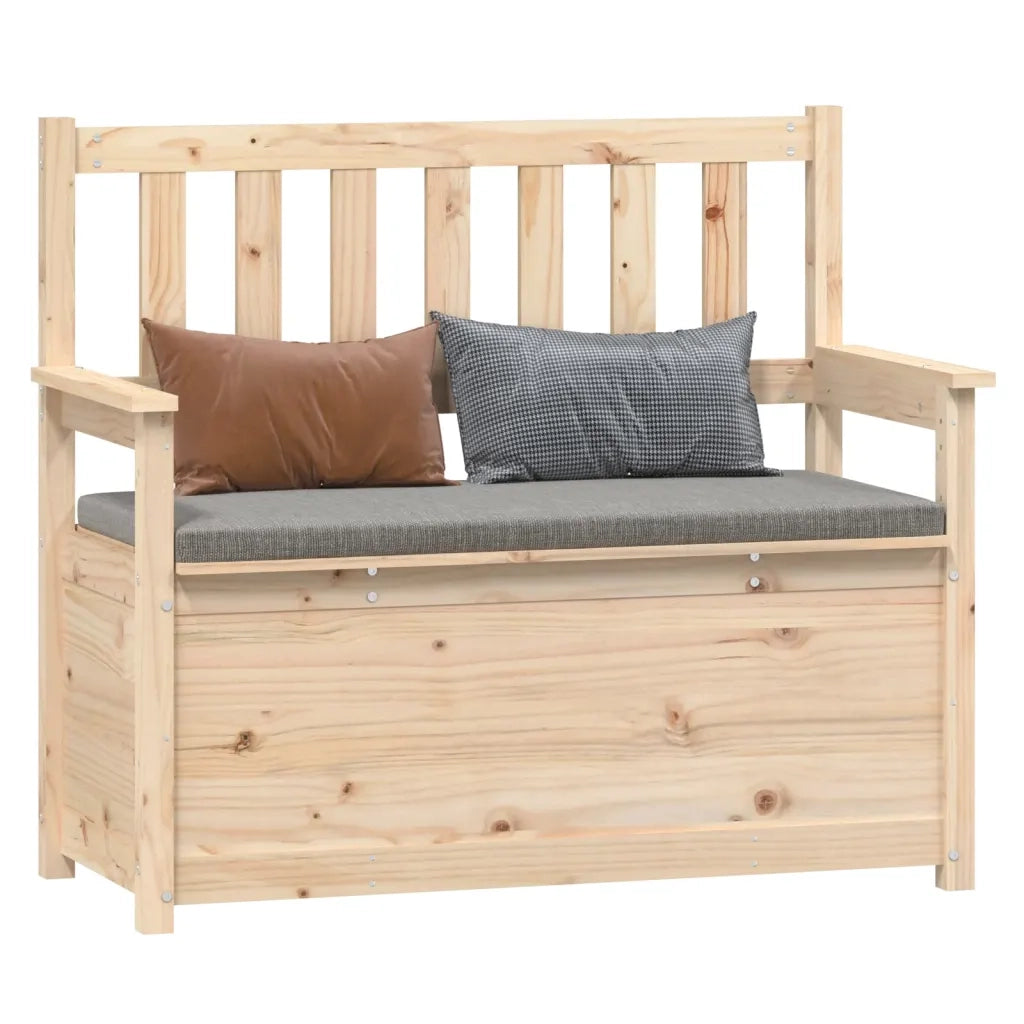 Panca 112,5x51,5x96,5 cm in Legno Massello di Pino 823559