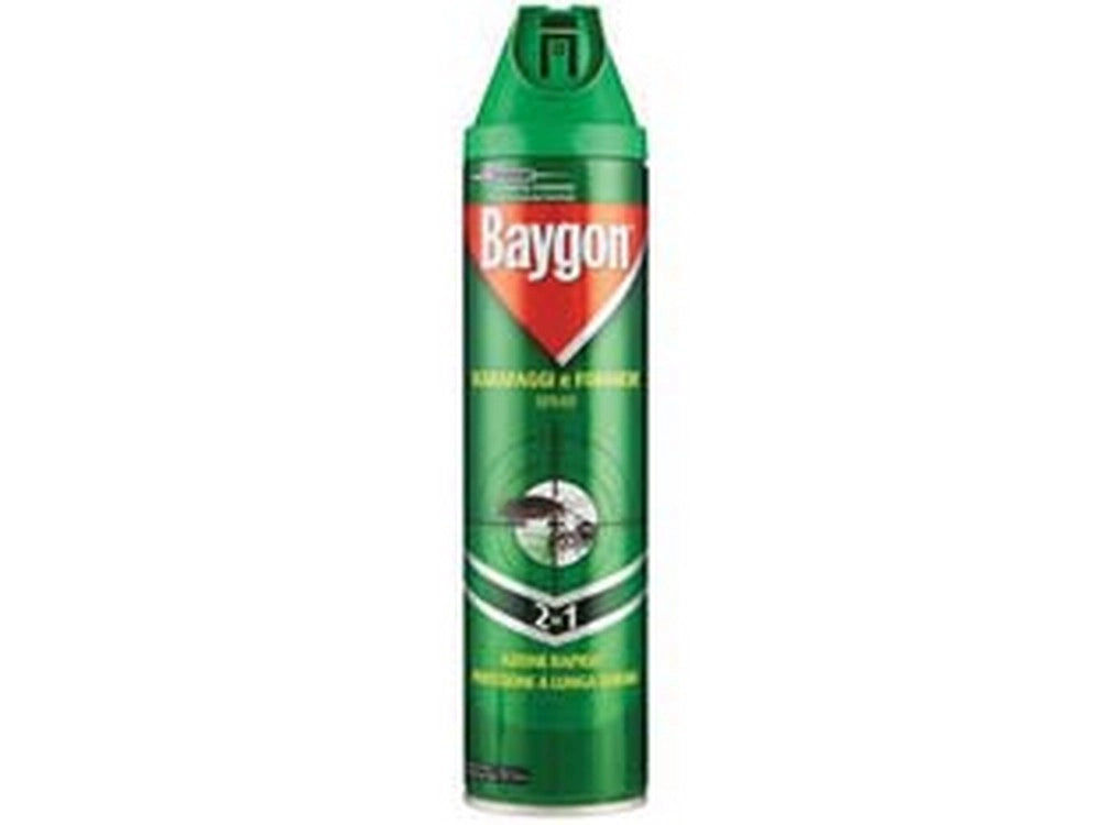 12pz baygon insetticida scarafaggi e formiche spray - ml.400 cod:ferx.fer345255