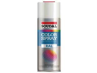 COLOR SPRAY SMALTO ACRILICO SPRAY- - ml.400 - blu traffico RAL 5017 (155522) - 6 pezzi SOUDAL