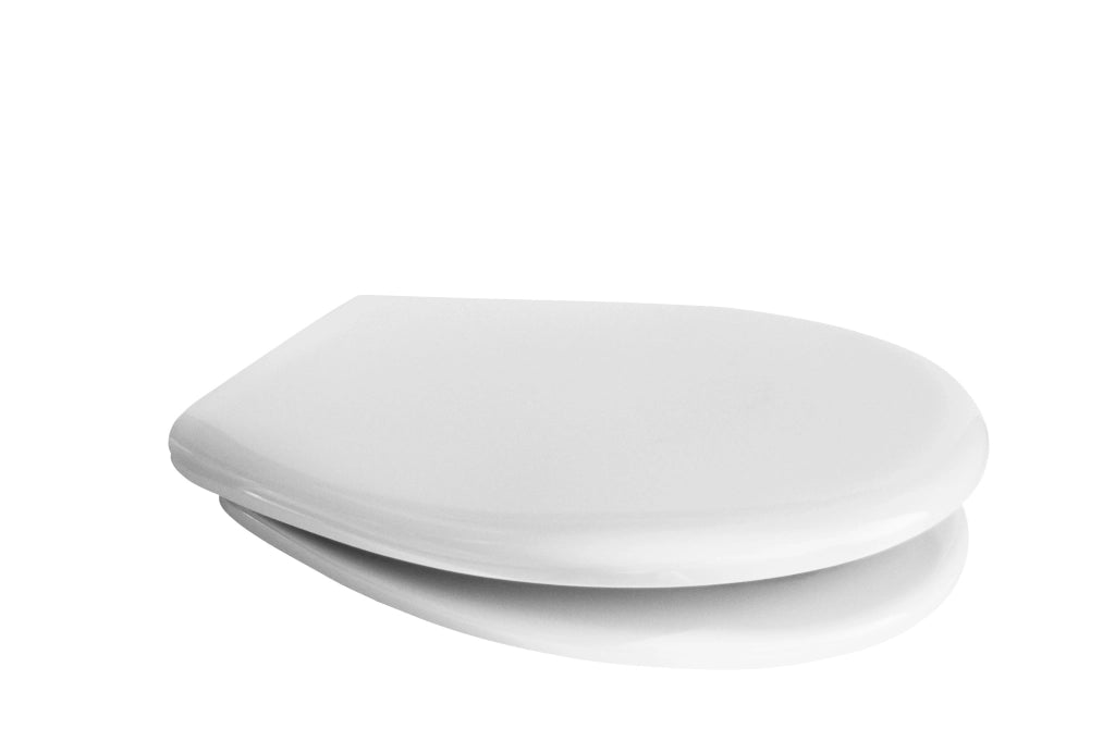 Sedile wc con cerniere inox soft close adattabile a modelli pozzi ginori e roca