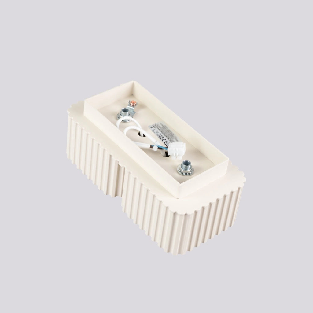 Plafoniera RIFF 2 beige Gx53
