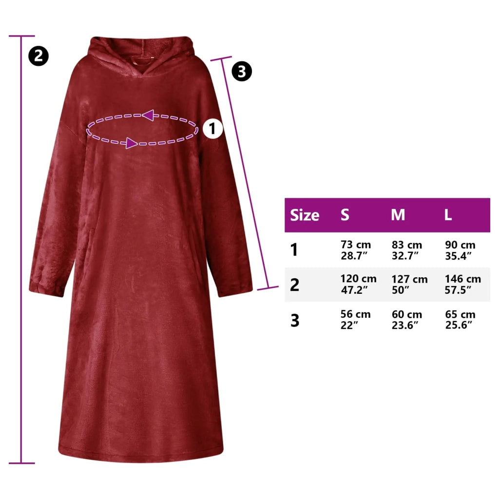 Felpa coperta Rosso Bordeaux l Flanella 42017172