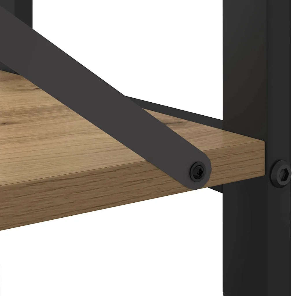 Libreria Rovere artigianale 80 x 30 x 50 cm Legno multistrato 868436
