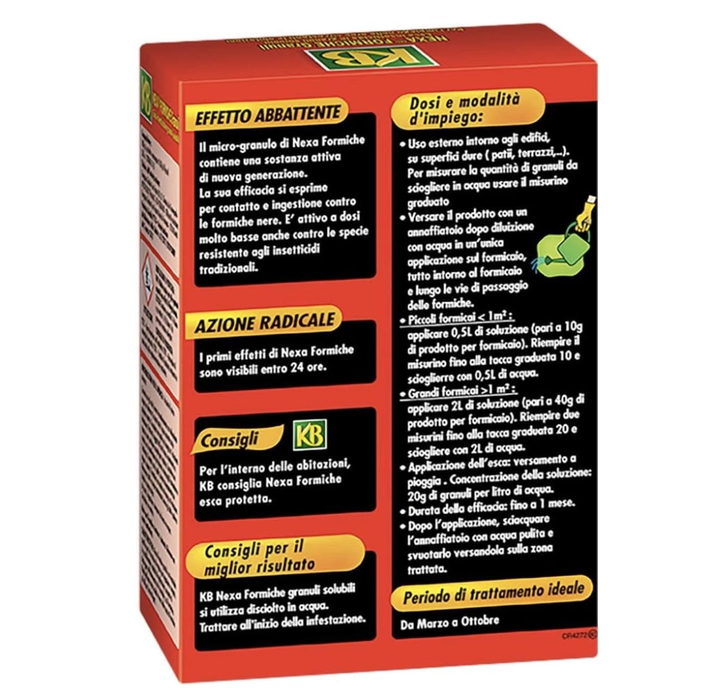 Esca Antiformiche a Granuli Kb Nexa 800 gr