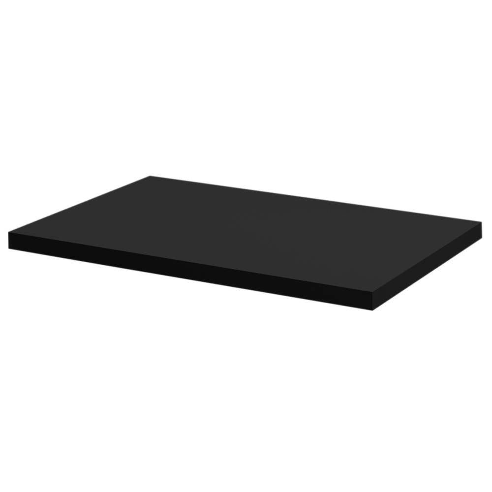 Mobile Sottolavabo NEWPORT da Parete a 2 Cassetti 60x60x40 cm - Effetto Rovere/Nero [en.casa]
