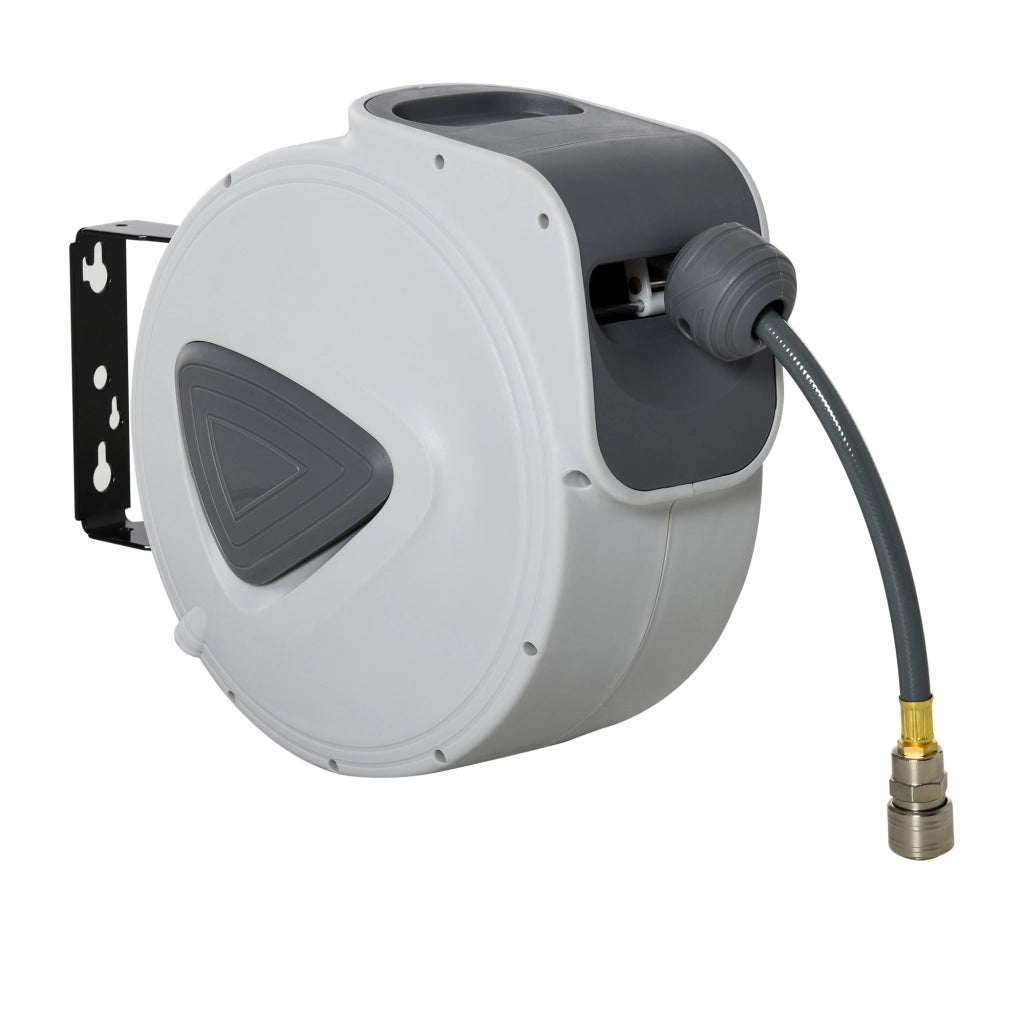 Avvolgitubo Automatico ¨C Minimal ¨C Grigio 20m Montaggio a Parete