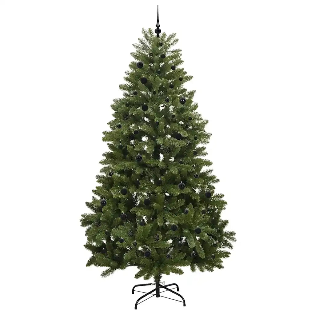 Albero di Natale artificiale 270 cm 300 LED Bianco caldo Verde 3395713