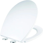 Ultra oval sedile wc morbido   chiusra rallentata bianco silenzi