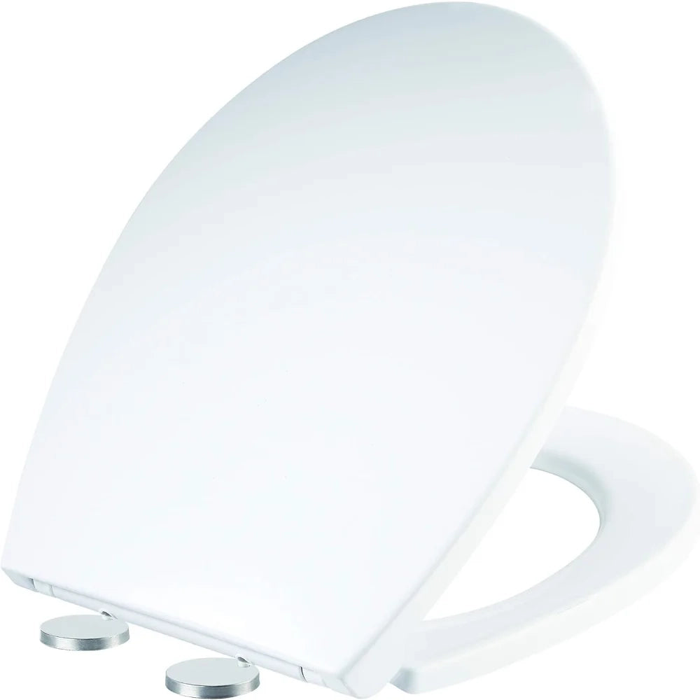 Ultra oval sedile wc morbido   chiusra rallentata bianco silenzi