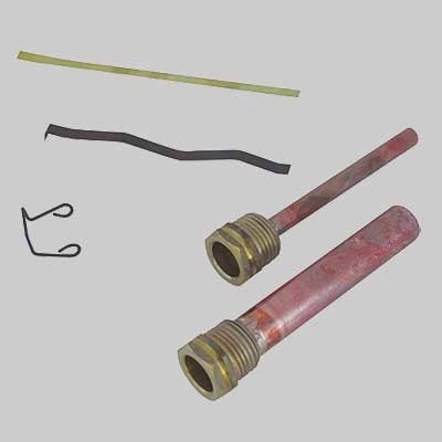 Accessori guaine e molle  Bulbo dm 15 x 16 mm L= 100 mm     MADE IN ITALY