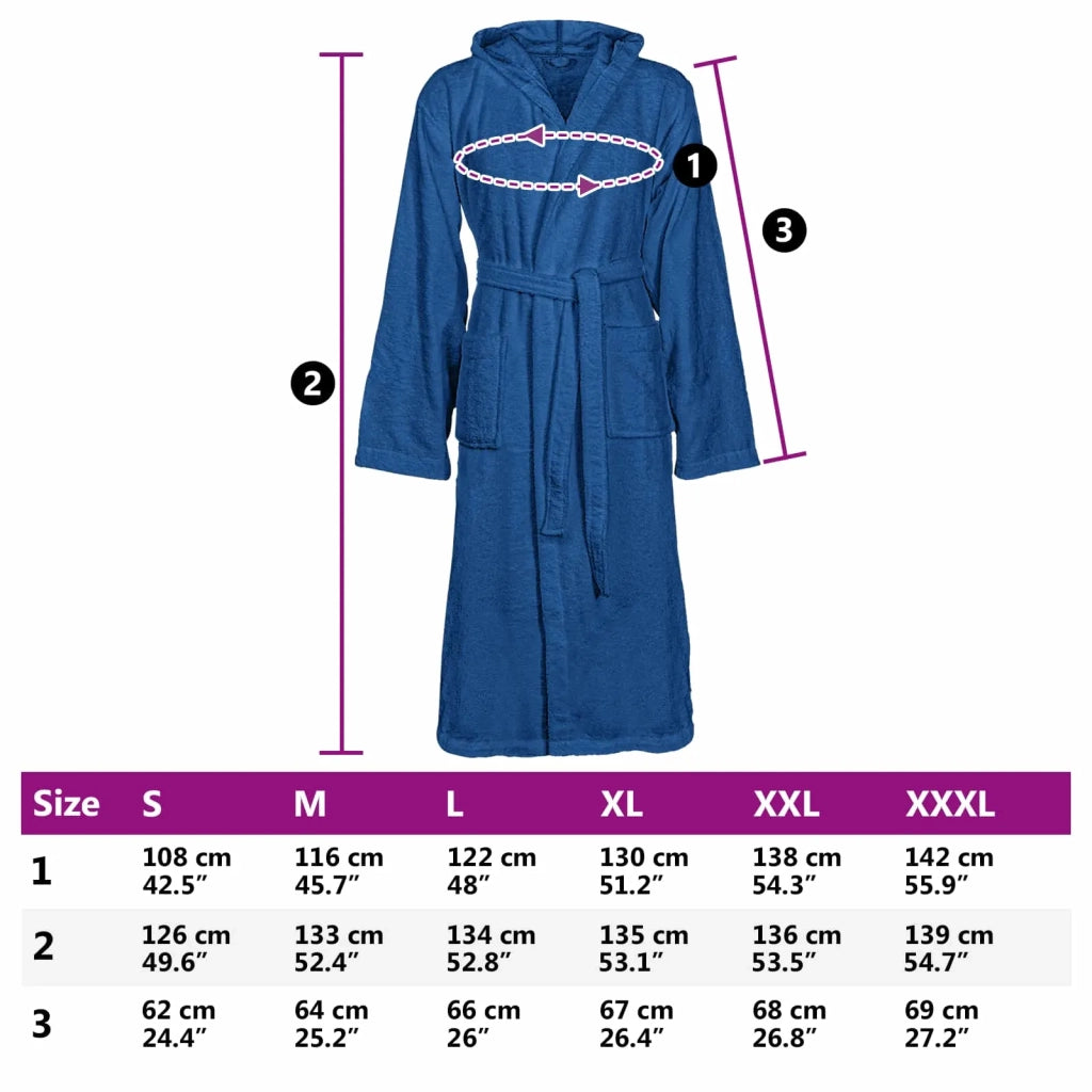 Accappatoio KINN Blu M Cotone CFW8309975