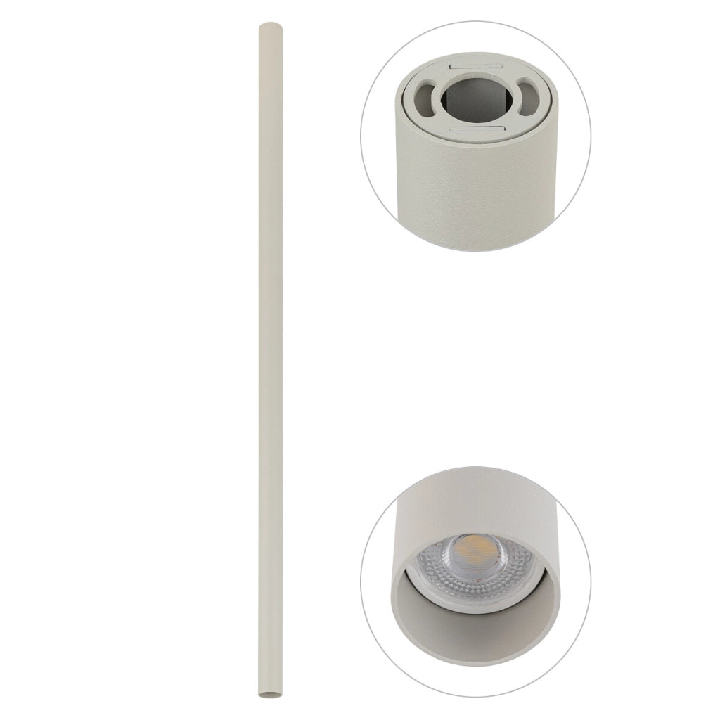 Nowodvorski spot soffitto FOURTY 10898 GU10 grigio