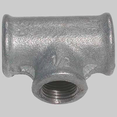 TEE RIDOTTO ZINCATO  2 x 11/2 x 2     MADE IN ITALY