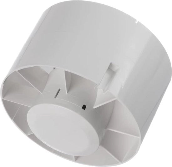 Ventilatore di aspirazione per vano Ø 125 mm - Plastica - Bianco