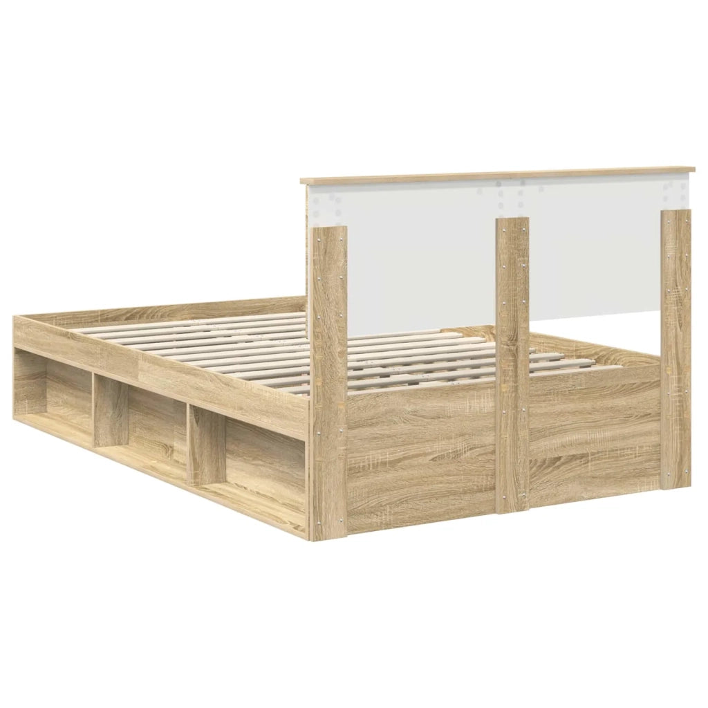 Struttura del letto-Giroletto Sonoma 120 x 200 cm Legno multistrato