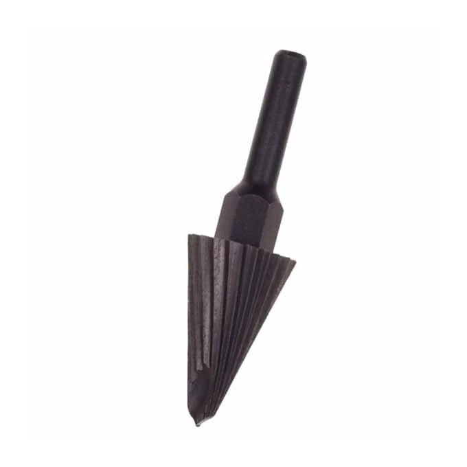 Codiven 16681000 Fresa Conica HSS Diametro Regolabile da 8 a 30 mm Gambo 10 mm colore Nero